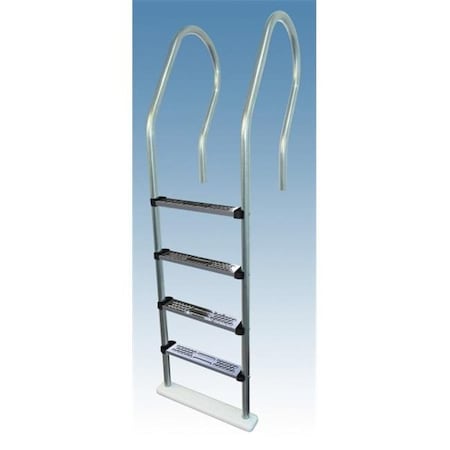 Blue Wave Blue Wave NE1149 Ergonomic In-Pool Ladder - Stainless Steel Tread NE1149